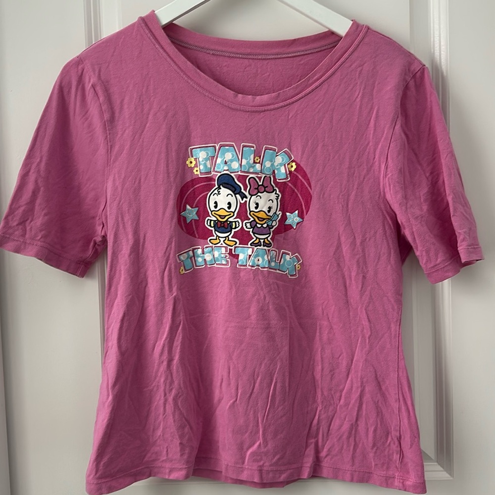 Donald And Daisy Pink T Shirt Disney-inspired